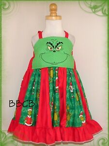 Girls Christmas SANTA Holiday Dress Size 3T  - 4T     Pageant