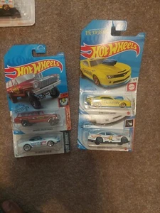 lot of 2 hot wheels 2010 prostock camaro chevy impala only ! new pictionary - Picture 1 of 1