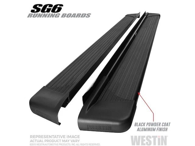For 2000-2013 Chevrolet Suburban 1500 Running Boards Westin 82386DBRF 2001 2002 - Image 1 of 4