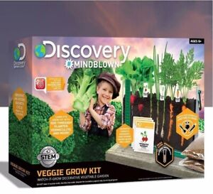 Discovery Kids Mind Blown DIY Vegetable Garden Veggie Grow Kit