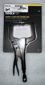 Klein Tools 38630 C-Clamp Locking Pliers With Standard Jaws, 6-Inch - Picture 1 of 2