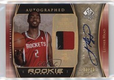 2005-06 SP Authentic Extra Limited /25 Luther Head #114 RPA Rookie Patch Auto RC