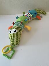 Jollybaby Multifunctional Baby Rattle Alligator 23" Plush Stuffed Animal *READ