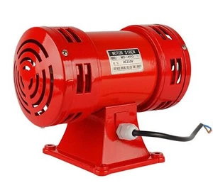 Base Mount Air Raid Siren, 120dB Electric Emergency Safety Alarm, Motor Drive... - Picture 1 of 4