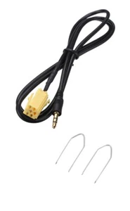 ADAPTADOR DE ENTRADA AUXILIAR CONECTOR MP3 3,5 MM + TECLAS DE RADIO GRATUITAS PARA FIAT 500 2007 EN ADELANTE  - Imagen 1 de 1