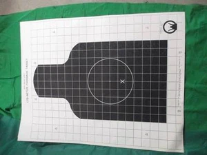 Objetivo de retroalimentación de 175 metros M16A1 41""x 32"" lote de 10 excedentes militares hechos en EE. UU. - Imagen 1 de 1