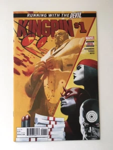 Kingpin #1 Vol 1 Marvel Comics abril 2017 Rosenberg Torres Daredevil casi nuevo/como nuevo contenedor - Imagen 1 de 2