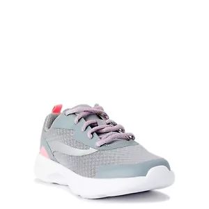 Athletic Works Big Girls’ Memory Foam Mesh Jogger Sneakers, Size 6 - Picture 1 of 3