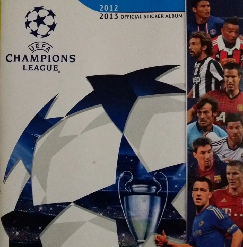 PANINI UEFA CHAMPIONS LEAGUE 2012-2013 - DOS D'ORIGINE - STICKER AU CHOIX - Photo 1/1