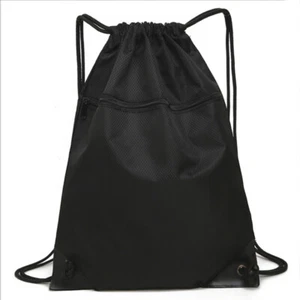Waterproof Drawstring Bag Backpack School Duffle Gym PE Swim Beach Travel Bag - Picture 1 of 10