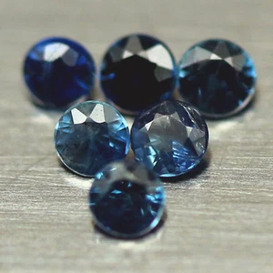 6 zafiros (vs) 2mm redondos  - Imagen 1 de 1