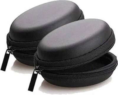 Earphone Headphone Case Pouch Cover Carrying Case for Headset Pen Drives Pack 2 - Image 1 of 4