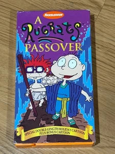 Vintage- A Rugrats Passover VHS Video Tape -  Nickelodeon Kids TV show ! - Picture 1 of 1