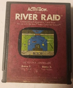River Raid para Atari 2600-SIN PROBAR. Vintage 1982. Solo cartucho. - Imagen 1 de 2