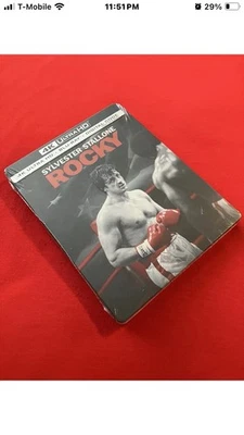 RocKy: 4K+blu-ray+d/c Limited EditioN sTeeLBooK “OOP/HTF/MiNT”   🥊BRaND NeW🥊 - Image 1 of 4