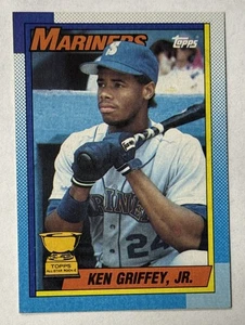 1990 Topps Ken Griffey Jr #336 HOF Bloody Scar Ungraded - Bild 1 von 3