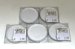 20 Kerzenuntersetzer Weiß 5,5 cm Depot Deko Dekoration Kerzenhalter - Bild 1 von 1