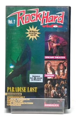 Rock Hard Video Vol.7 VHS Getestet Top BLITZVERSAND✅ - Bild 1 von 2
