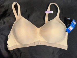 Nuevo con etiquetas Sujetador Hanes Comfort Flex Fit Talla XL Estilo Desnudo MHG507 Inalámbrico y Absorbente Nuevo con Etiquetas - Imagen 1 de 9