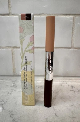 *NEW* Clinique High Impact Shadow Play 04 Cafe Au Lait .06 oz Eyeshadow - Image 1 of 3