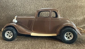 Durant Plastics 1934 Ford Victoria Brown & Tan TootsieToy USA Vintage - Picture 1 of 10