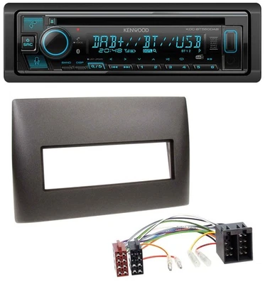 Kenwood Bluetooth DAB CD MP3 USB Autoradio für Fiat Stilo (192, 2001-2008) - Bild 1 von 4