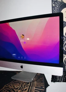 Apple iMac 27", 2012, 3.2GHz, i5, 8GB, 1TB (MD095LL/A) - Broken Glass - Picture 1 of 6