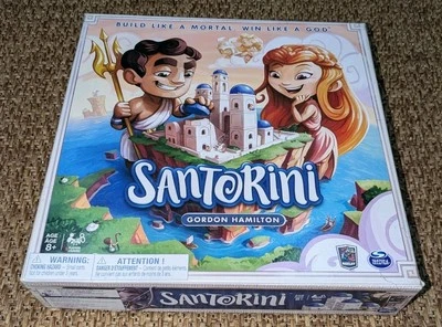 Santorini Greek Board Game SpinMaster Roxley 2016 Gordon Hamilton 100% Complete - Image 1 of 4