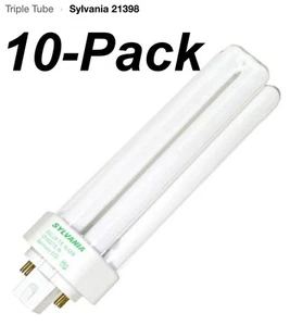 SYLVANIA 21398 CF42DT/E/IN/841 XL/ECO Light Bulb DULUX T/E In XL Tuff Coat 10pk - Picture 1 of 4