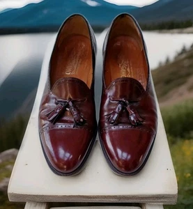 Mocasines Salvatore Ferragamo Premium Cuero Borla Talla 10.5 D  - Imagen 1 de 10