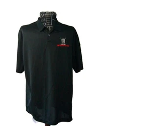 Nike Golf Polo Dri-Fit Shirt Men's Black Size XL NWT Stay Cool Pebble Texture - Imagen 1 de 6