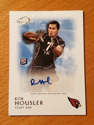 2011 Topps Legends Rookie Auto Rob Housler Florida Atlantic Cardinals TE - Image 1 of 2