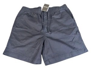 Jack & Jones Jaiden Jogger Navy Casual Shorts Elastic Waist Size Men Medium - Picture 1 of 8