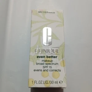 Clinique Even Better Makeup Broad Spectrum SPF 15 WN 115.5 Mocha (D) 1 oz - Picture 1 of 6