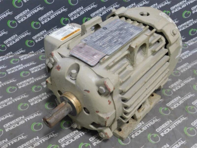 USED General Electric 5KS145XAB308Extra Severe Duty AC Motor 1HP 1145RPM 460V - Image 1 of 4