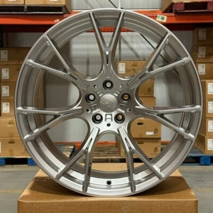 20" M5 CS STYLE SILVER WHEELS RIMS FIT BMW 5X112 5 SERIES G30 G31 G38 20X8.5/9.5 - Picture 1 of 4