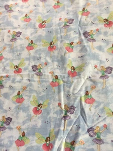 Marcus Brothers Textiles Flower Fairy Fleece 2 1/2 yards x 44" - Picture 1 of 3