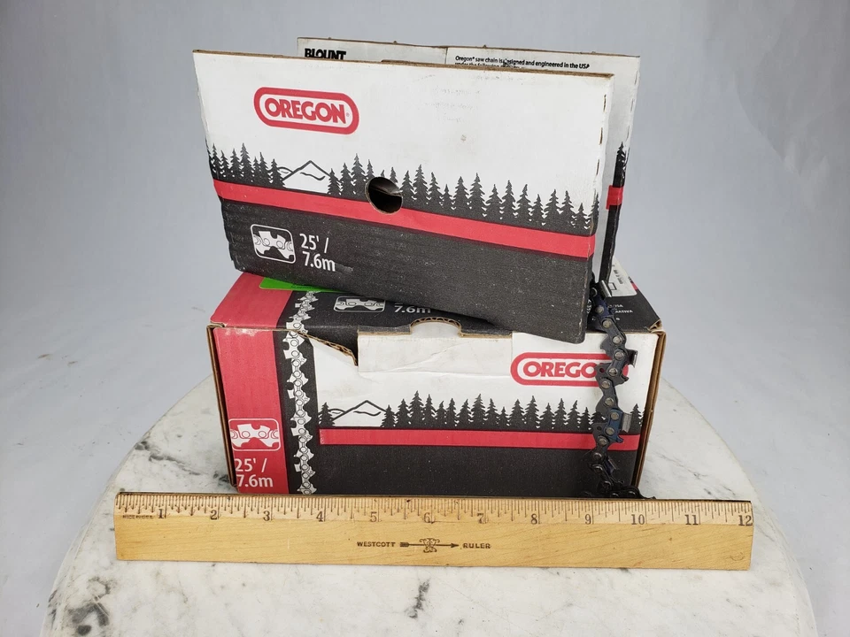 Oregon H025U .325" Saw Chain .050" Gauge L Bar Blount - 17' Left - Image 1 of 4