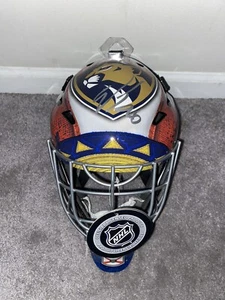 SPENCER KNIGHT SIGNED FLORIDA PANTHERS NHL LOGO FULL SIZE HOCKEY GOALIE MASK COA - Picture 1 of 6