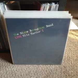 The Edgar Broughton Band - Live Hits Harder - Vinyl Lp - 1979 - Switzerland - Foto 1 di 2