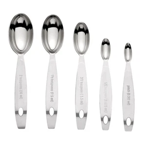 Cuisipro Odd Sizes 5pc Stainless Steel Measuring Spoon Set - Foto 1 di 1