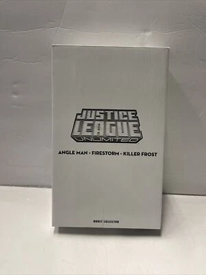 DC JUSTICE LEAGUE UNLIMITED JLU 3 PACK MATTY Angleman Firestorm Killer Frost MOC - Image 1 of 3