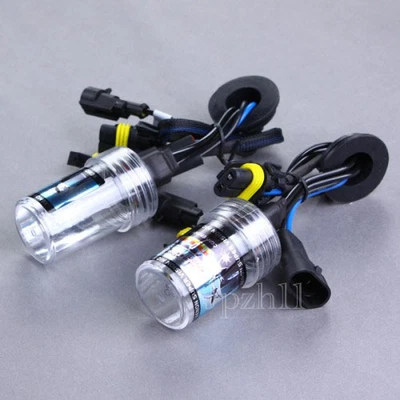 1Pair Car HID Xenon Headlight Lamp Light For 9006 5K 5000K 55W Bulbs Replacement - Image 1 of 4