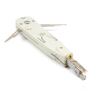 PUNCH DOWN LAN TELEPHONE CABLE CAT5 CAT6 RJ45 RJ11 TERMINAL TOOL - Picture 1 of 1