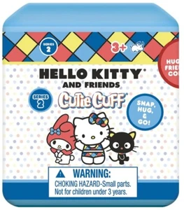 Bracciale Sanrio Hello Kitty And Friends Cutie Serie 2 Slap Bracciale Peluche Cieco - Foto 1 di 2