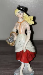 Fisherman Daughter Porcelain Figurine RARE Portuguese Antique - Beira Litoral - Picture 1 of 6