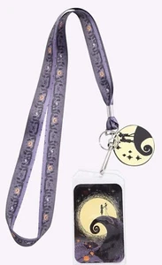 DISNEY THE NIGHTMARE BEFORE CHRISTMAS GRAVEYARD LANYARD - Picture 1 of 2