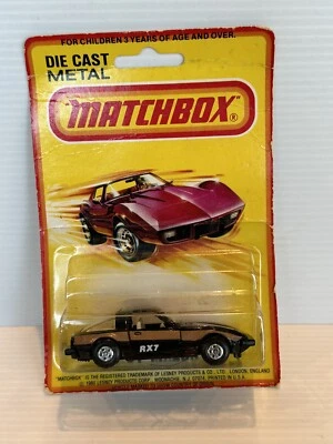 MATCHBOX SUPERFAST NO31 MAZDA RX7 WITHOUT REAR SPOILER MADE IN HONG KONG. - Image 1 of 4