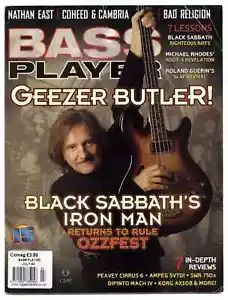 Geezer Butler BASS PLAYER MAGAZINE July 2004 BLACK SABBATH Bassist - Picture 1 of 1