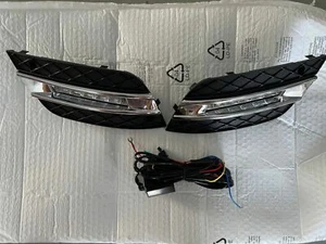 LED Daytime Running Light Fog Lamp Frame u for Mercedes-Benz ML350 W164 ML280 MO - Picture 1 of 7